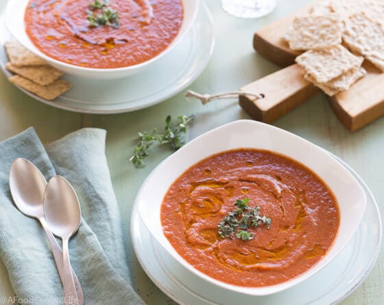 tomato soup | AFoodCentricLife.com
