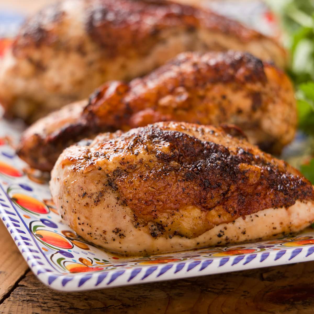Baked chicken breasts