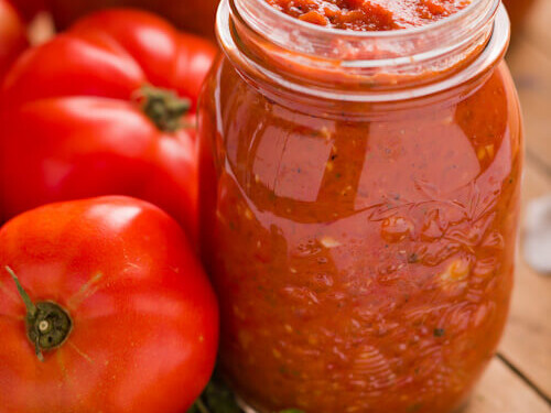 roasted tomato marinara sauce | AFoodCentricLife.com