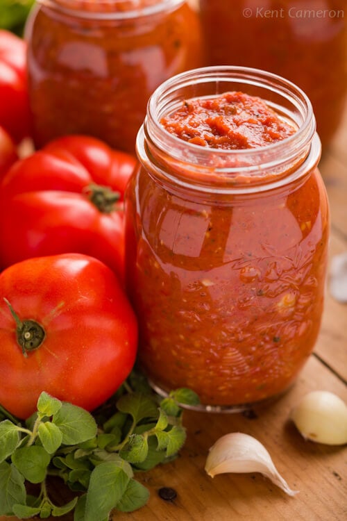 roasted tomato marinara sauce | AFoodCentricLife.com