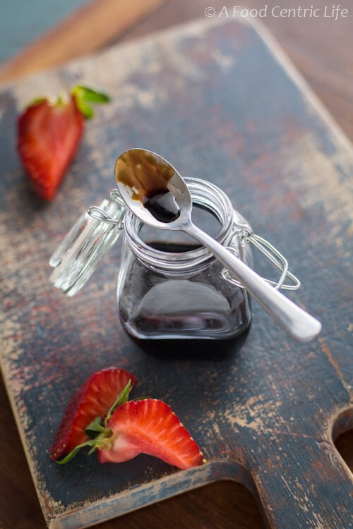 Balsamic Syrup Reduction | AFoodCentricLife.com