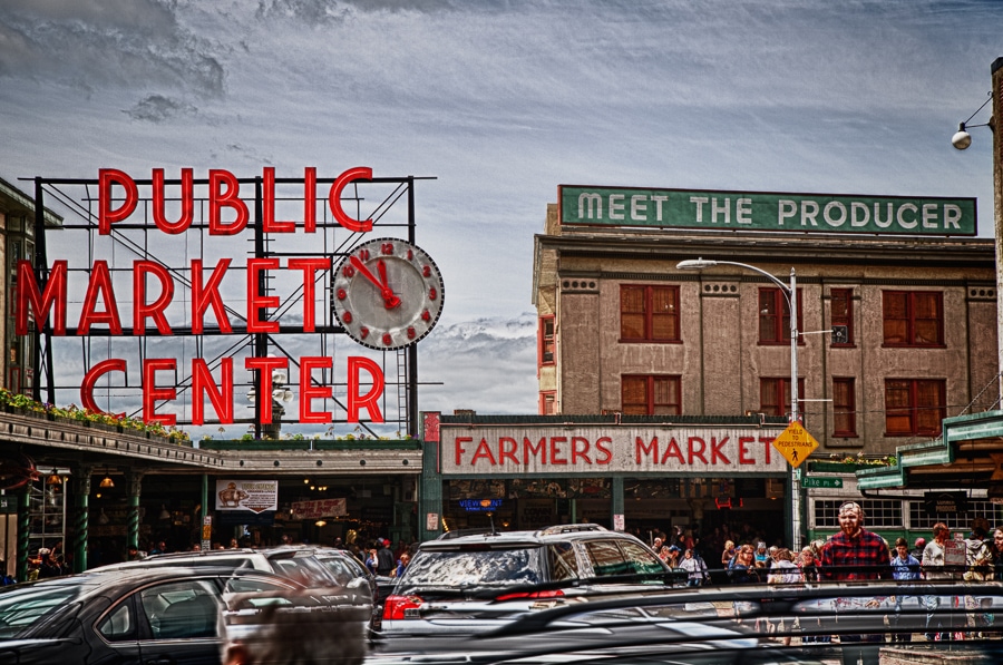 Seattle's Public Market, Pike Place.