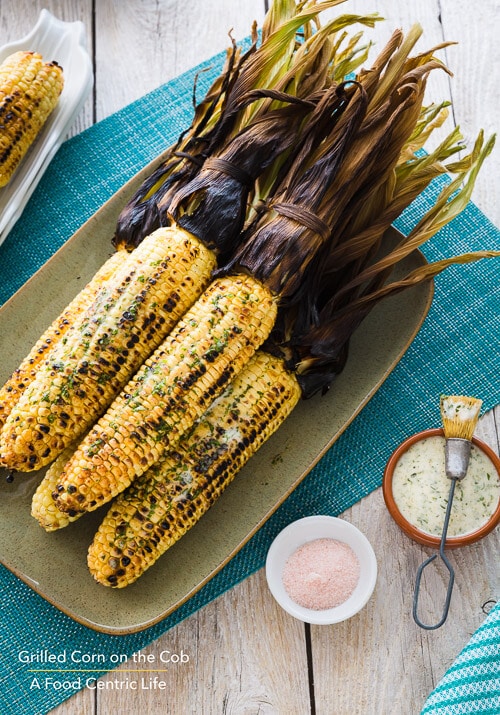 Grilled Corn on the Cob | AFoodCentricLife.com