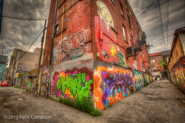 Toronto Graffiti alley
