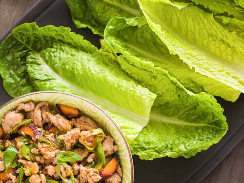 Asian Turkey Lettuce Wraps | AFoodCentricLife.com