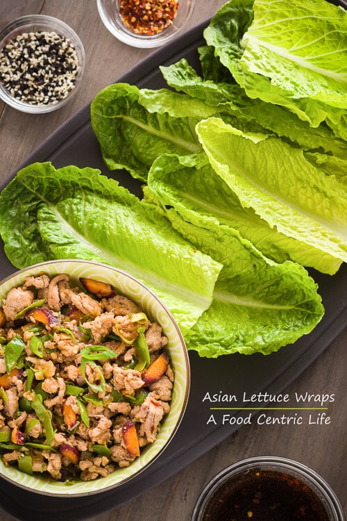 Asian Turkey Lettuce Wraps | AFoodCentricLife.com
