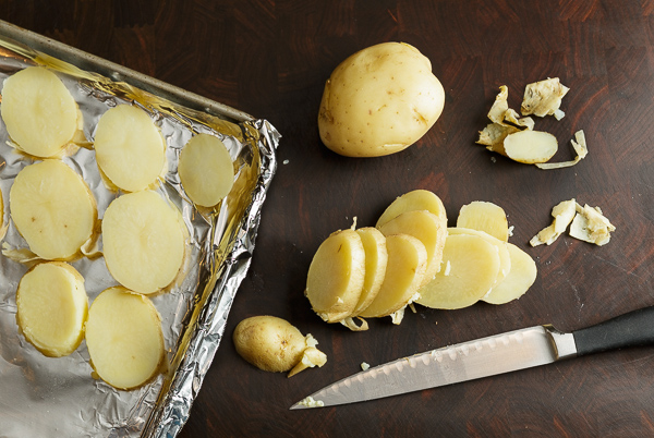 Yukon gold potato wedges