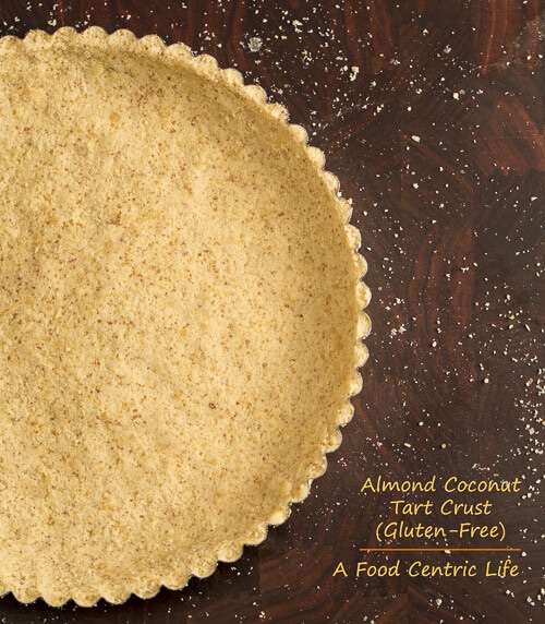 Almond Coconut Tart Crust | AFoodCentricLife.com