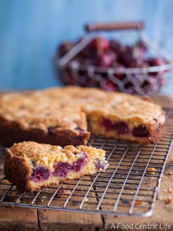 sweet cherry cake | afoodcentriclife.com