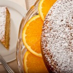 Orange almond torte | AFoodCentricLife.com