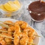 roasted garlic shrimp | AFoodCentricLife.com