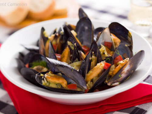 steamed mussels | AFoodcentriclife.com