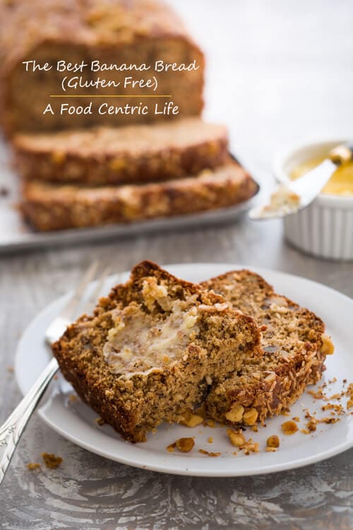 gluten-free banana bread | Afoodcentriclife.com