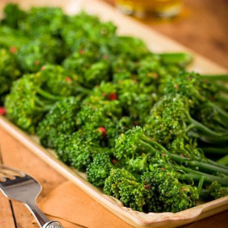 Basic Broccolini | AFoodCentricLife.com