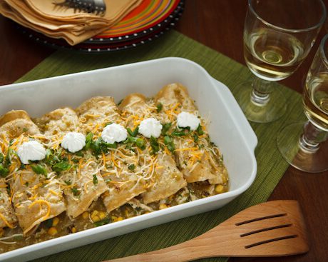 chicken enchiladas | AFoodCentricLife.com