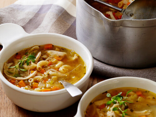 Chicken Noodle Vegetable Soup | AFoodCentricLife.com