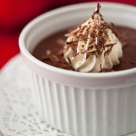 Bittersweet Chocolate Pudding | AFoodCentricLife.com