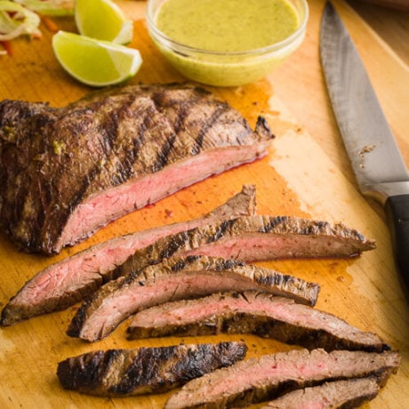 Grilled Flank Steak | AFoodCentricLife.com