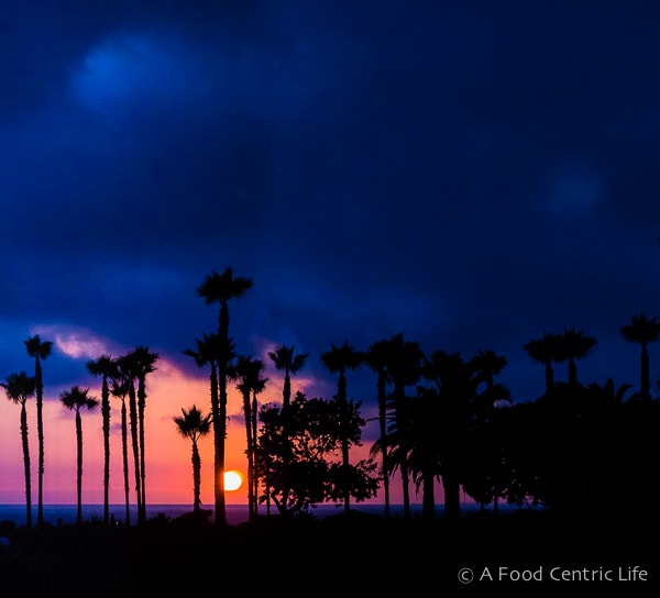 A gorgeous Laguna Beach sunset.