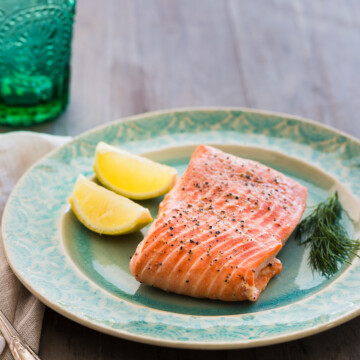 stamed salmon