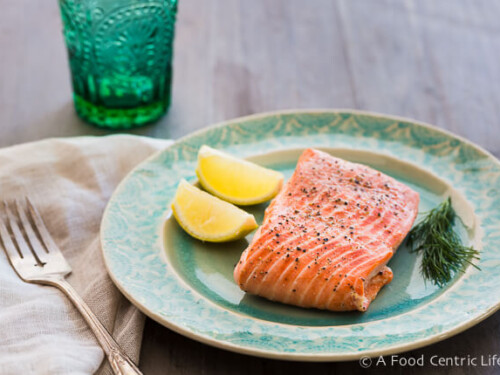 Steamed Salmon | AFoodCentriclIfe.com