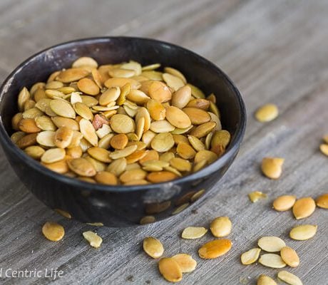 toased pumpkin seeds | AFoodCentricLife.com