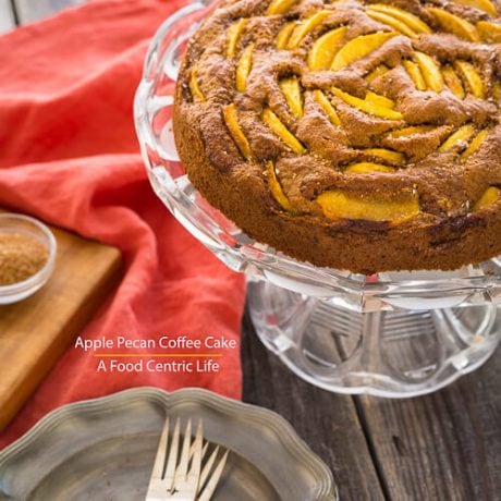 Apple Pecan Coffee Cake | AFoodCentricLife.com