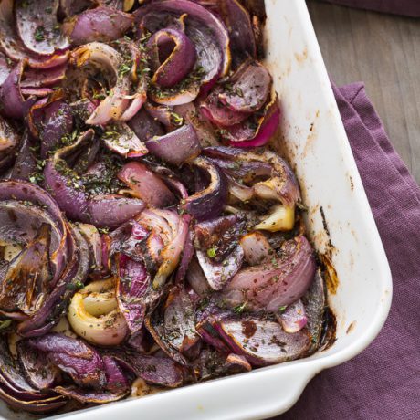 Caramelized Sweet Red Onions |AFoodCentricLife.com