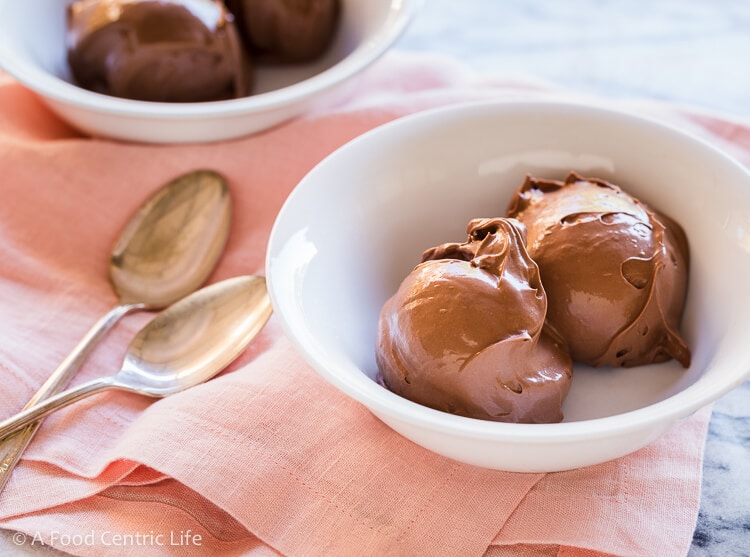 Chocolate Coconut Ice Cream | AFoodCentricLife.com