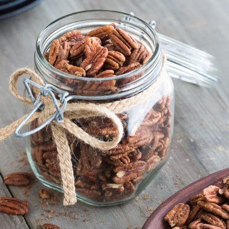 maple glazed pecans | AFoodCentricLife.com