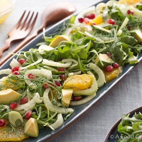Orange and Fennel Salad|AFoodCentricLife.com