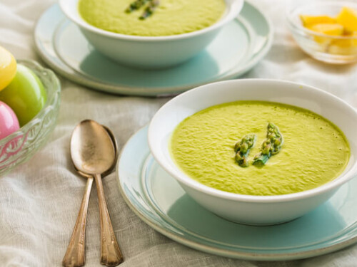 Asparagus soup | AFoodCentricLife.com