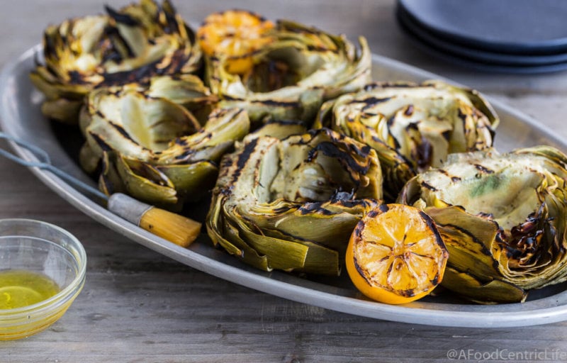 grilled artichokes | AFoodCentricLife.com