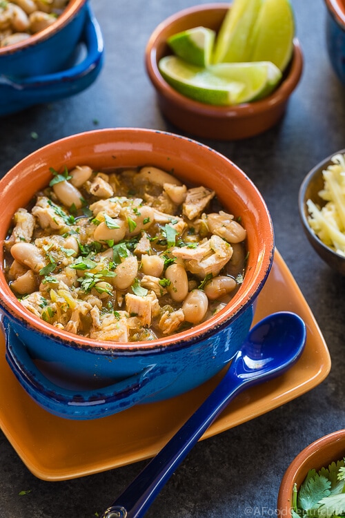white chicken chili | AFoodCentricLife.com