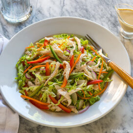 chinese chicken salad | AFoodCentricLife.com