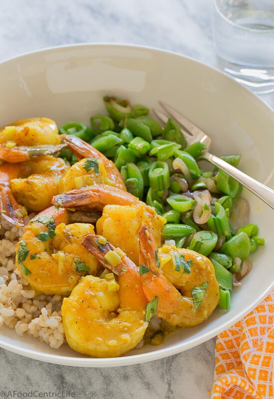 shrimp curry | AFoodCentricLife.com