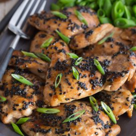 Teriyaki chicken thighs | AFoodCentricLife.com