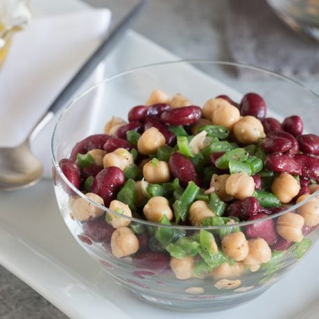 three bean salad | AFoodCentricLife.com