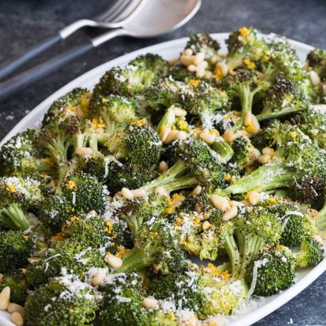 roasted broccoli | AFoodCentricLife.com