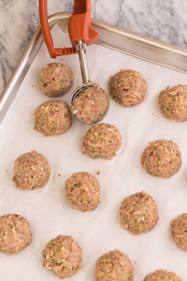 meatballs on a tray | afoodcentriclife.com