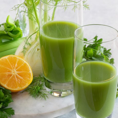 celery fennel green juice | afoodcentriclife.com