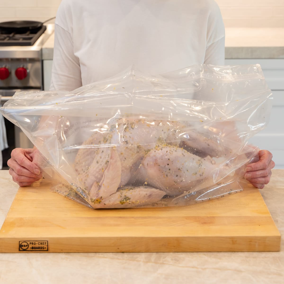 dry brining a turkey in a bag