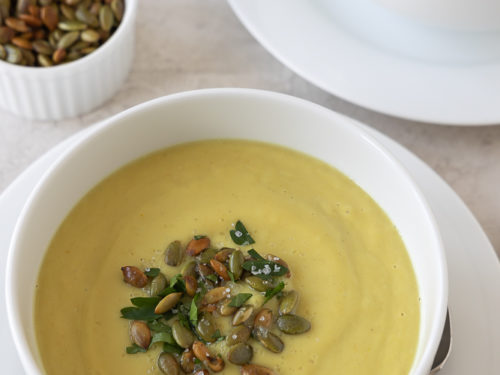 curry cauliflower soup | afoodcentriclife.com