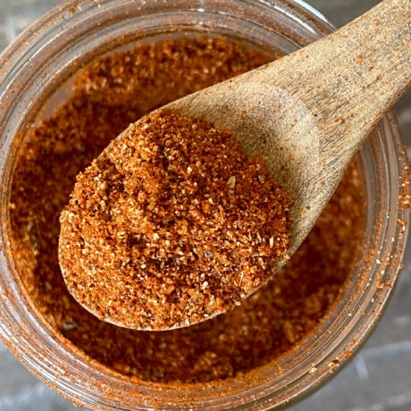 all purpose dry rub on a spoon | afoodcentriclife.com