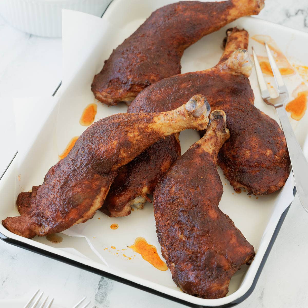 Smoked Chicken Legs Recipe - A Food Centric Life